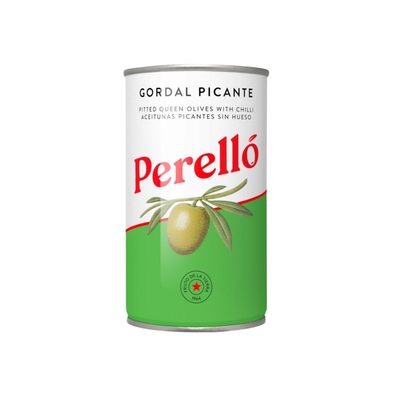 Perello Gordal Picante alyvuogės 150g