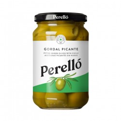 Perello Gordal Picante alyvuogės 150g